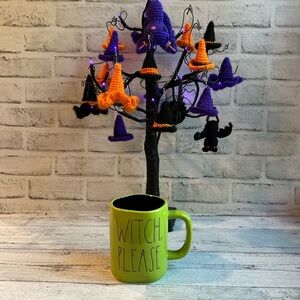 Rae Dunn Ceramic Witch Please Halloween Mug